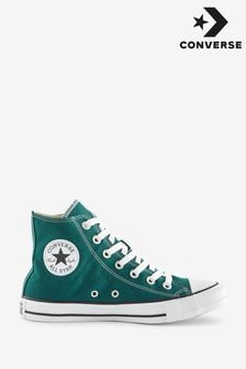 ירוק - נעלי ספורט גבוהות של Converse דגם Chuck Taylor (635787) | ‏302 ‏₪