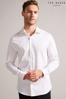 Рубашка в горошек с геометрическим принтом Ted Baker Ardea (635986) | €56