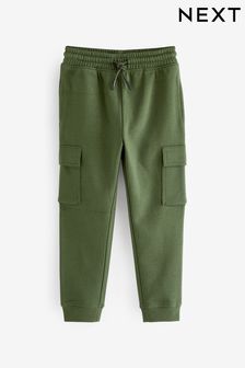 Khaki Cargo Cotton-Rich Joggers (3-16yrs) (636368) | €15 - €24