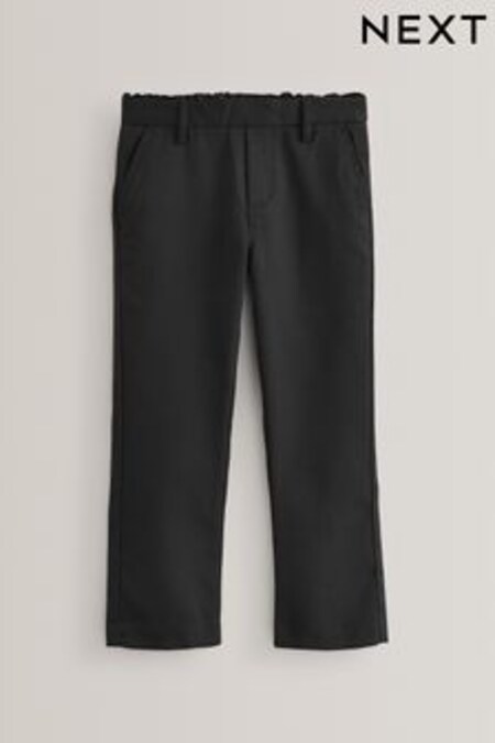 Black Pull-On Waist School Formal Straight Trousers (3-17yrs) (637003) | 12 € - 19 €