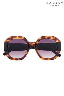 Radley 6522 Oversize-Sonnenbrille mit Schildpattdesign, Braun (637205) | 94 €