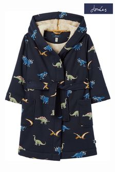 Joules Starlight Navy Blue Fleece Lined Dressing Gown (637225) | €46 - €54