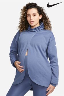 Blue - Nike Maternity Reversible Pullover Top (639429) | kr1 460
