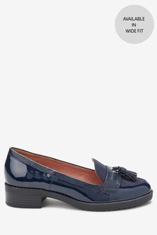 Mocassins crantés à pampilles