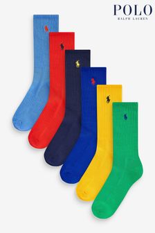 Polo Ralph Lauren Socks 6-Pack (639524) | $72