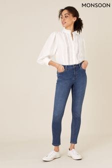 MonsoonIris Blue Regular Length Skinny Jeans (639795) | $78