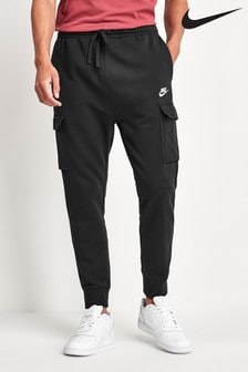 Черный - Спортивные брюки-карго Nike Club (640740) | €59