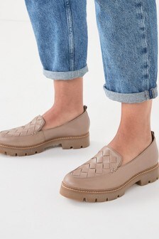 Sand Forever Comfort® Leather Weave EVA Loafers (641108) | 24 €