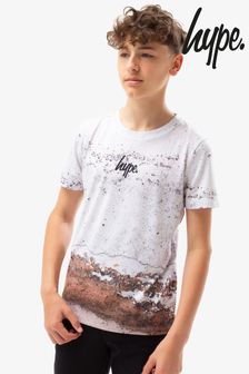 Hype. Zerrissenes T-Shirt für Jungen, Stein (641224) | 14 €