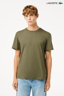 綠色 - Lacoste Sports Regular Fit Cotton T-shirt (641531) | NT$2,290