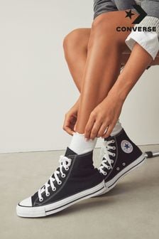 Converse Black/White Standard Fit Chuck Taylor All Star High Trainers (641714) | $111