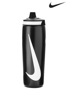 Schwarz - Nike Refuel Grip Wasserflasche, 710 ml (642391) | 25 €