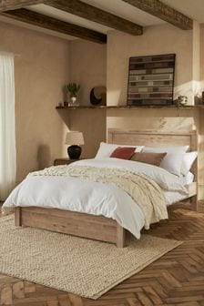 Light Oak Effect Bronx Wooden Bed Frame (642771) | €550 - €675