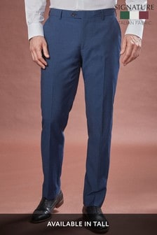 Bright Blue Tailored Fit Signature Suit: Trousers (642983) | 14 €