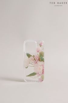 Coque antichoc Ted Baker Appena naturelle à fleurs claires pour iPhone 14 Pro (643856) | €35
