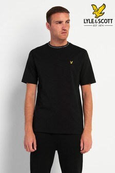 Lyle & Scott Branded Ringer T-Shirt
