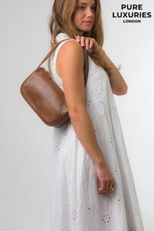 Pure Luxuries London Alicia Nappa Leather Grab Bag (645159) | ₪ 246