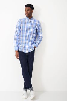 Crew Clothing Russel Brushed Cotton Slim Fit Shirt (645576) | $143