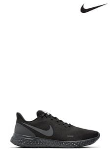 Черные кроссовки для бега Nike Revolution 5