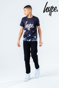 Hype. Kids Art Splat T-Shirt, Schwarz (646254) | 24 €