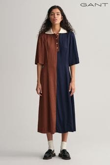 Gant Rugger Kleid mit Farbblockdesign, Blau (646535) | 161 €