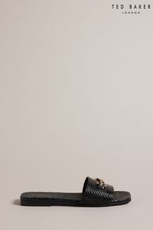 黑色 - Ted Baker Ashinu Snaffle Sandals (646863) | NT$5,130