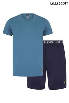 Lyle & Scott Charlie T-Shirt and Short Set (647833) | 230 SAR