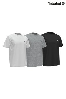 Timberland Jersey Crew T-shirts 3 Pack (648064) | ‏233 ₪