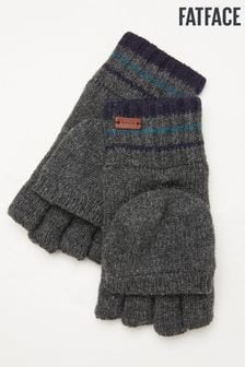 FatFace Grey Nep Overflap Gloves (648165) | €29