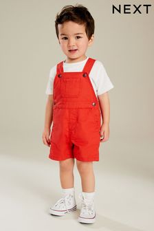 Red Dungarees (3mths-7yrs) (648319) | $27 - $34