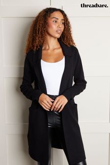 Черный - Threadbare пальто в строгом стиле (648807) | €53