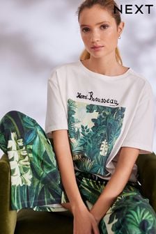 Verde - Henri Rousseau Cotton Short Sleeve Pyjamas (649264) | 34 €