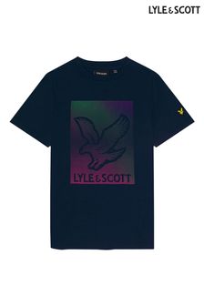 Lyle & Scott Boys Dotted Eagle Graphic T-Shirt (650385) | 109 QAR - 139 QAR