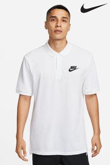 Nike White Sportswear Polo Shirt (650472) | $52