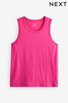 Pink Regular Fit Vest (650574) | KRW15,500