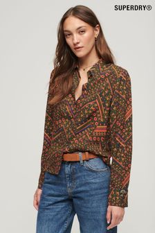 Superdry Printed Fitted 70s Shirt