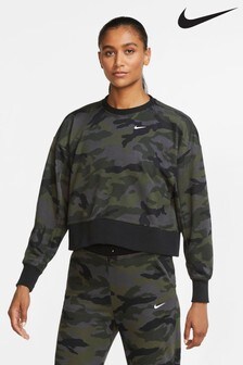 Sweat de sport Nike DriFIT Get Fit imprimé camouflage