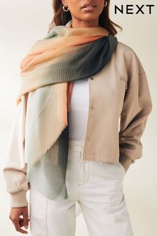 Nude Ombre Plisse Lightweight Scarf (652149) | 21 €