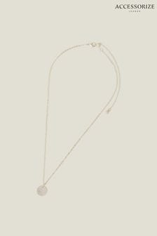 Accessorize Sterling Silver Plated Pendant Necklace (652952) | NT$840