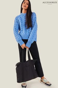 Accessorize Black Packable Travel Tote Bag (652973) | HK$206