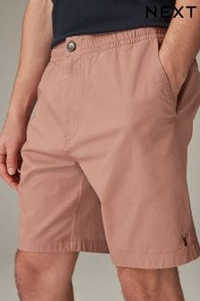 Pink Elasticated Waist Chino Shorts (653225) | $29