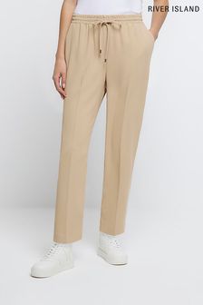 River Island Beige Tailored Joggers (653309) | €21.50