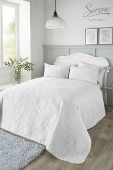 Serene White Luana Quilted Bedspread (654157) | €62