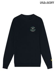 Lyle & Scott Boys Club Back Graphic Sweatshirt (655136) | 127 SAR - 140 SAR