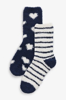 Lot de deux paires de chaussettes de nuit confortables