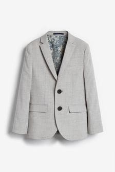 Grey Tailored Fit Suit: Jacket (12mths-16yrs) (655318) | 103 zł - 128 zł