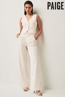 Pantalon large Paige Merano blanc (655842) | €329