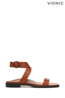 Brown - Usnjeni sandali Vionic Anaya (655928) | €68