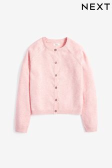 Pink Marl Button-Up Cardigan (3-16yrs) (656579) | €16 - €23