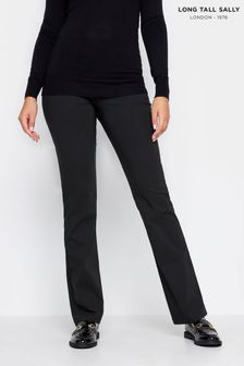 Long Tall Sally Black Bi-Stretch Bootcut Trousers (656749) | AED172